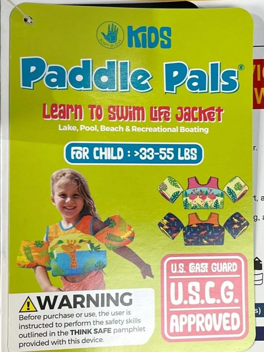 The Body Glove Paddle Pals NWT